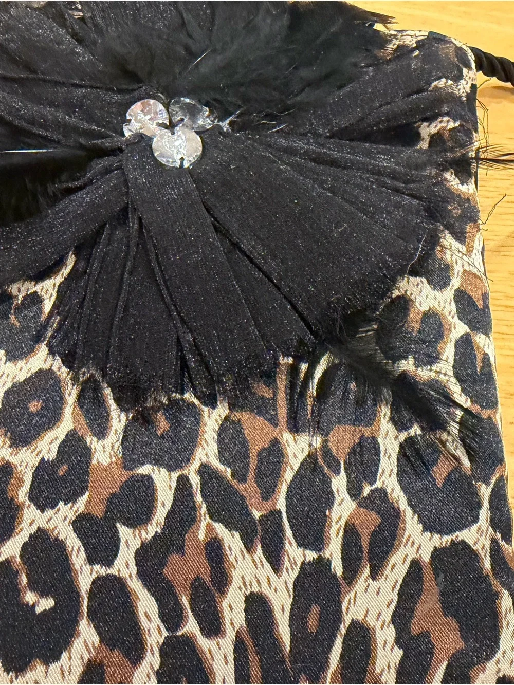 Jessica McClintock leopard print